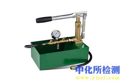 打壓泵測試